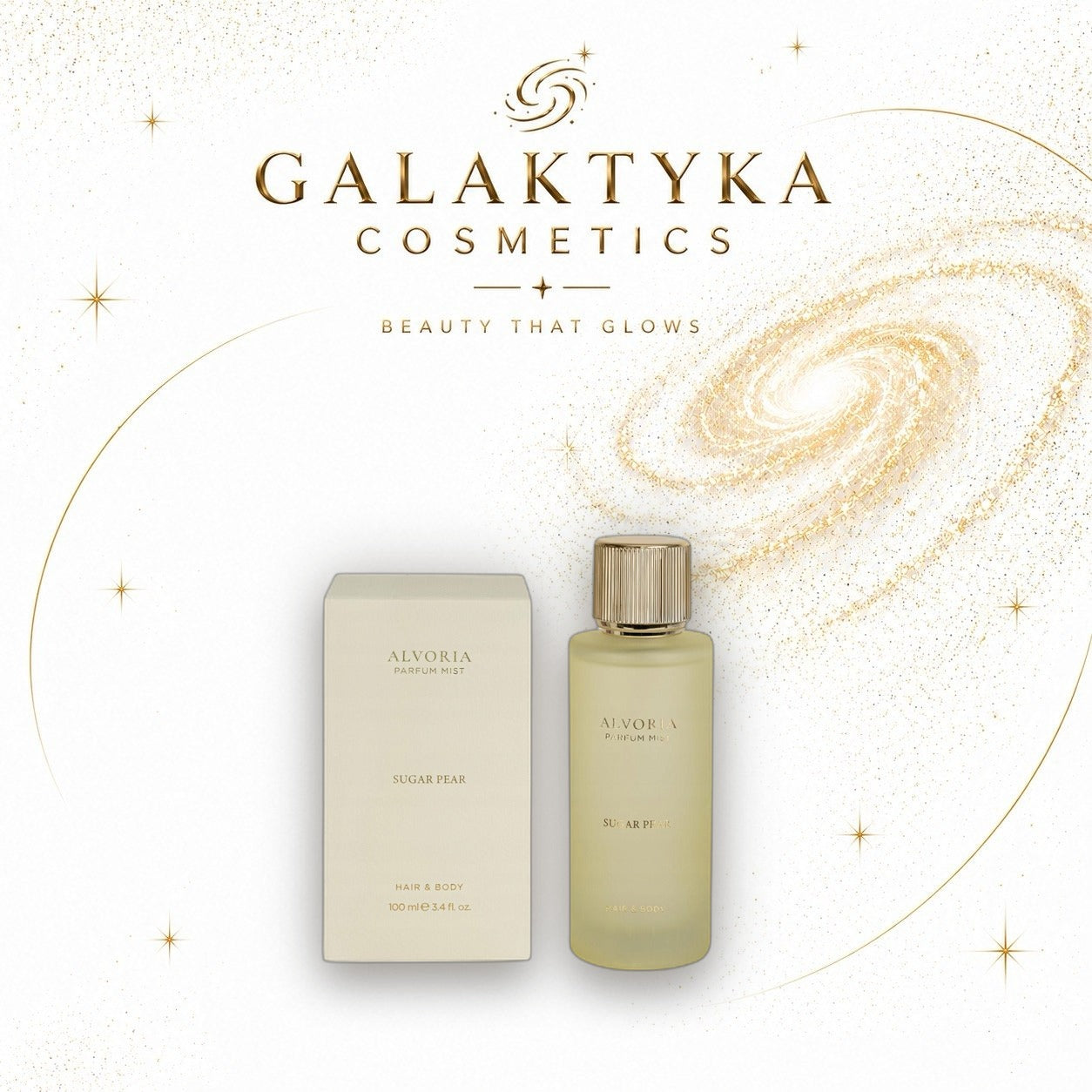 ALVORIA SUGAR PEAR 100ml Mgiełka do ciała Perfumowana + GRATIS