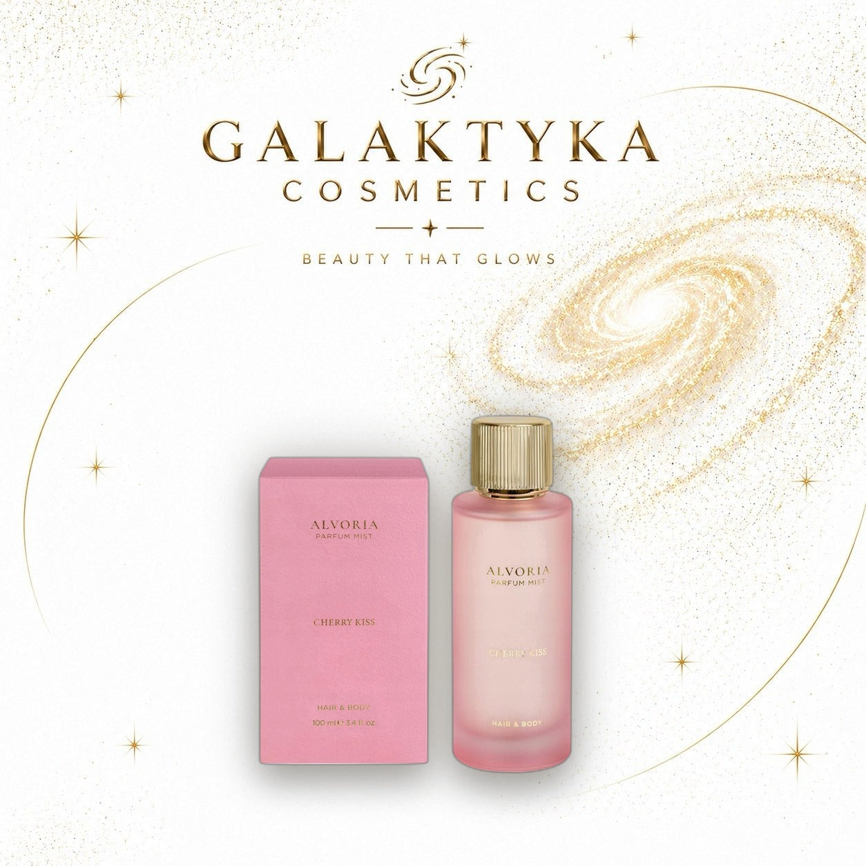 ALVORIA CHERRY KISS 100ml Mgiełka do ciała Perfumowana