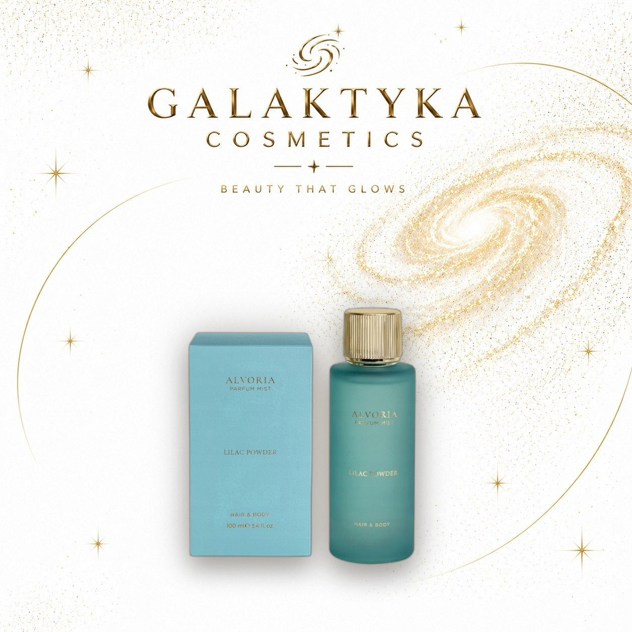 Alvoria Lilac Powder 100ml Mgiełka do ciała Perfumowana