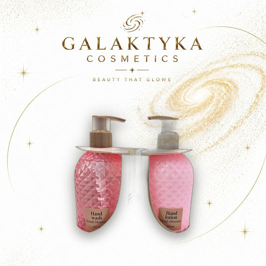 Luxury Hand Care Set 2x300 ml RÓŻOWY ZESTAW MYDŁO DO RĄK W PŁYNIE + KREM