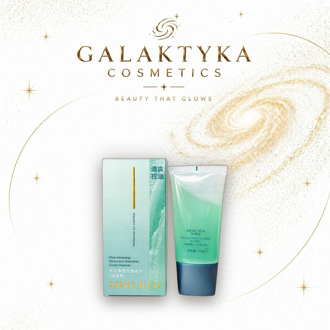 MERCIEN Pore Cleansing Oczyszczający żel do mycia twarzy kontrola sebum