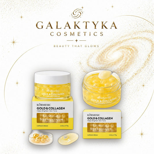 KORMESIC Krem w kapsułkach ze złotem i kolagenem 75g