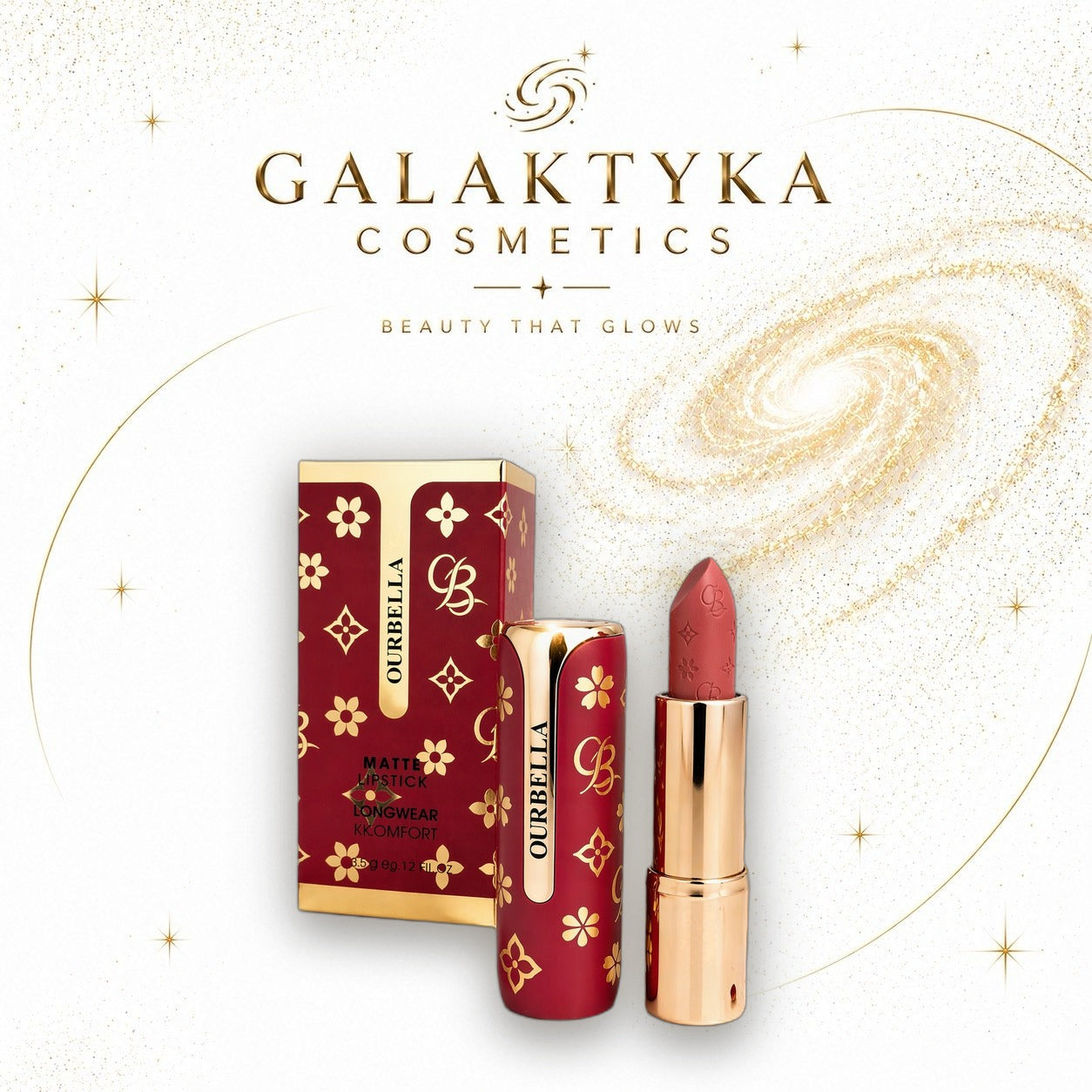 OURBELLA Matte Lipstick Longwear Comfort Matte Lip Color 07