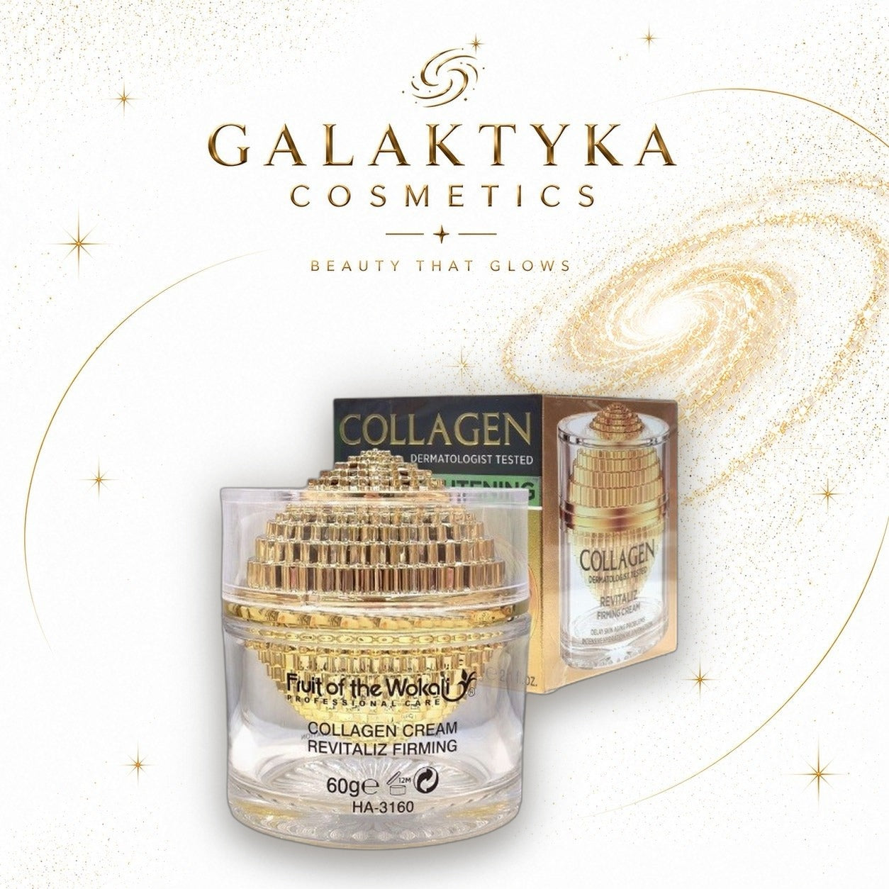 Krem nawilżający do twarzy Fruit of the Wokali dzień i noc 60 ml