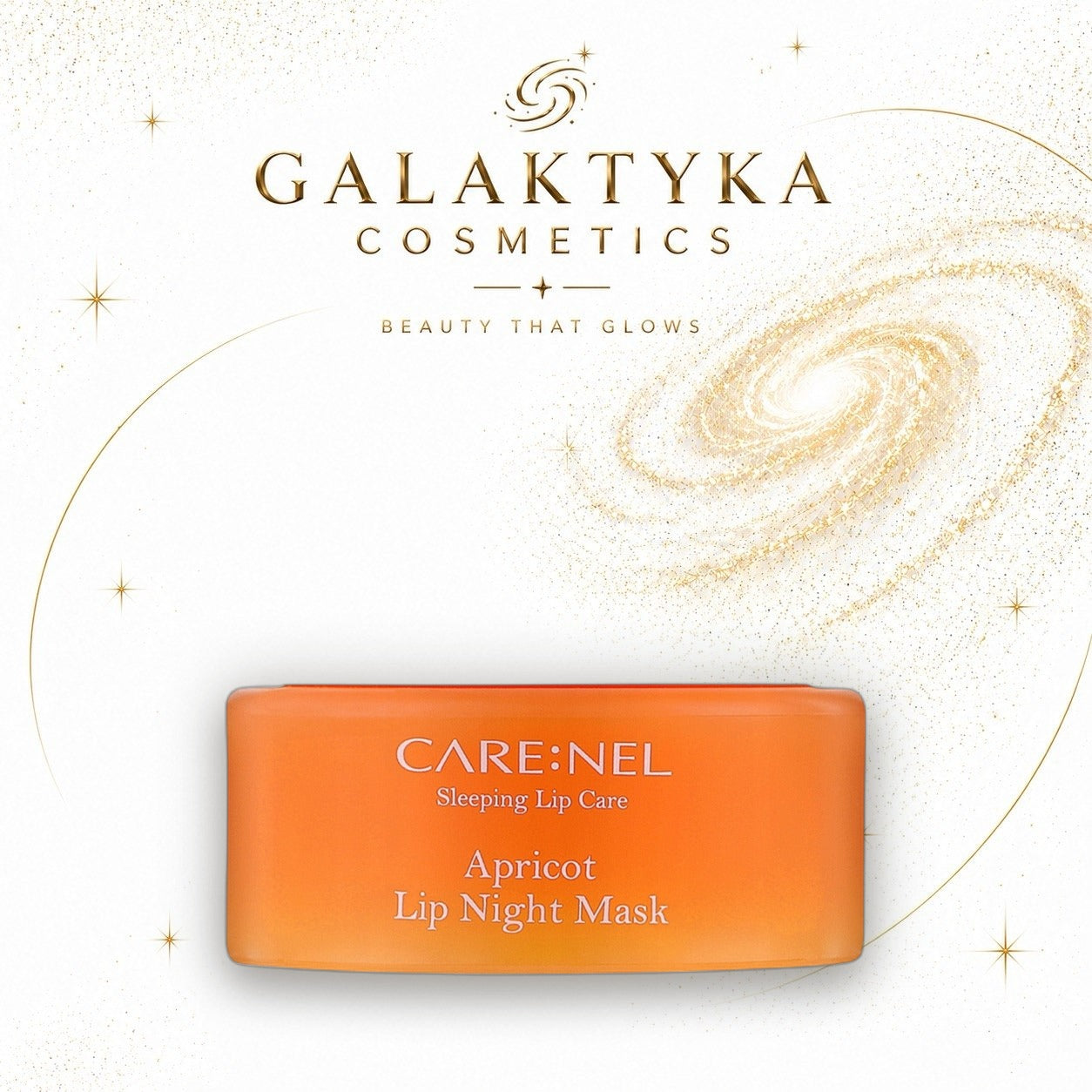 Nocna maska do ust z morelą Carenel Apricot Lip Night Mask 23g